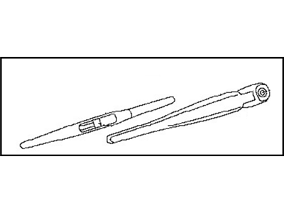 Nissan 28780-1LA0A Rear Window Wiper Arm Assembly