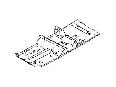 Nissan G4320-5RLMA Floor-Front,RH