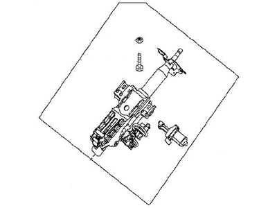 Nissan Pathfinder Steering Column - 48810-3JA1B