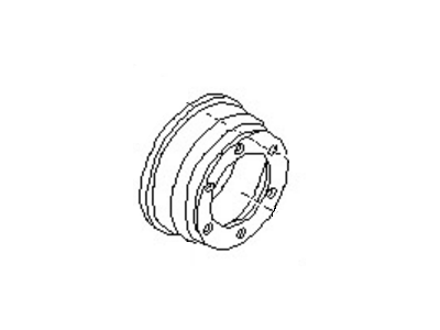 Nissan Hardbody Pickup (D21) Brake Drum - 43206-15G11