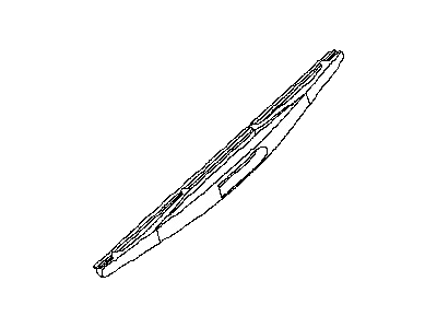 Nissan Leaf Wiper Blade - 28790-5SA0A