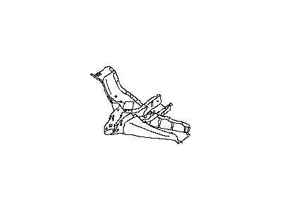 Nissan 75171-7Y030 Extension-Front Side MEMBER.FRONT L