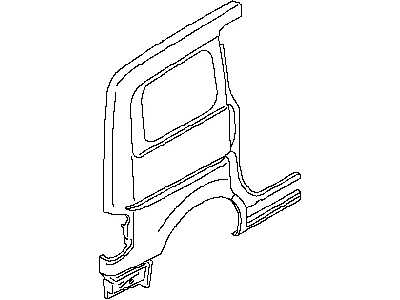 Nissan GHA00-3LMAB Fender Rear RH