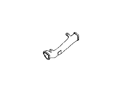 Nissan 27931-4BU0A Duct-FLOOR. Rear