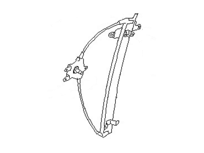 Nissan Axxess Window Regulator - 80701-30R00