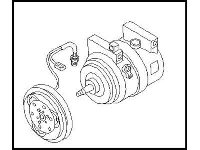 1999 Nissan Altima A/C Compressor - 92600-0Z800