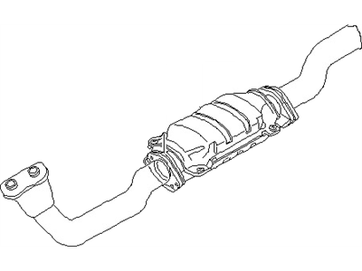 1985 Nissan 300ZX Catalytic Converter - 20802-06P25