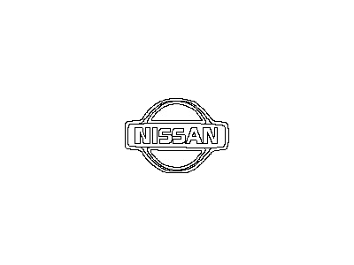 Nissan 90890-1AA0A Rear Emblem