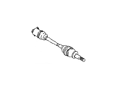 2005 Nissan 350Z Axle Shaft - 39601-AM600