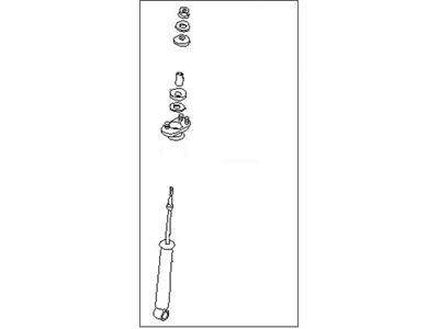 1989 Nissan 300ZX Shock Absorber - 56210-26P25