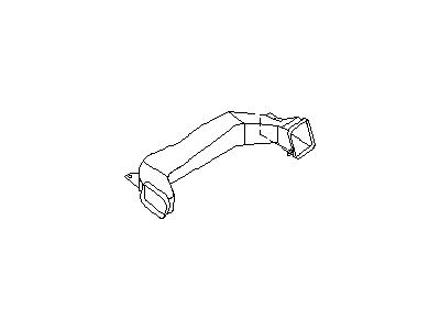 Nissan 27871-7Z800 Duct-Side Ventilator