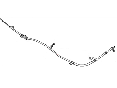 Nissan 36530-JA00A Cable Assy-Brake,Rear RH