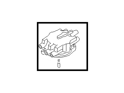 Nissan 22162-12P04 Cap Distributor