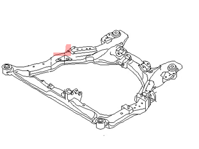 Nissan 54400-CK701 Member Complete-Front Suspension