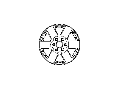 Nissan Spare Wheel - 40300-ZP57A