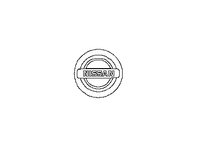 Nissan 40342-ZS01A Disc Wheel Ornament