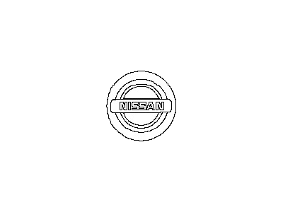 Nissan 40342-9BD0A Disc Wheel Ornament