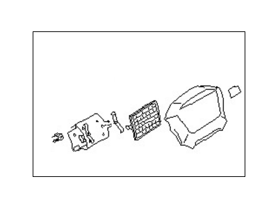 Nissan 48420-61A63 Horn Pad