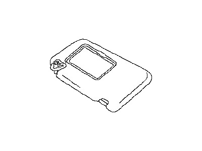2017 Nissan Juke Sun Visor - 96400-3YL6A