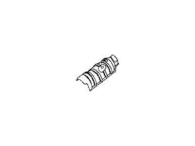 Nissan 74754-CA000 INSULATOR - Heat, Rear Floor Rear