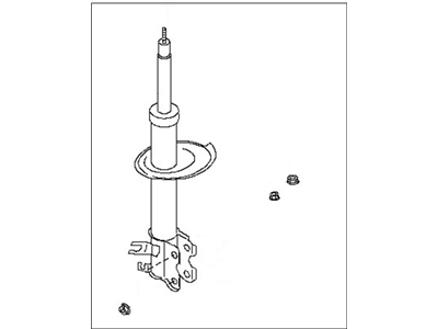 Nissan 54303-CA025 Strut Kit-Front Suspension,LH