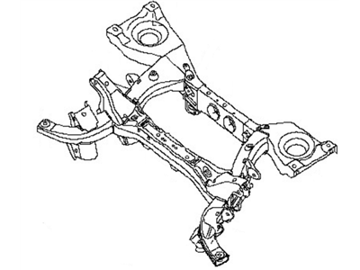 2007 Nissan Pathfinder Rear Crossmember - 55400-ZS60A