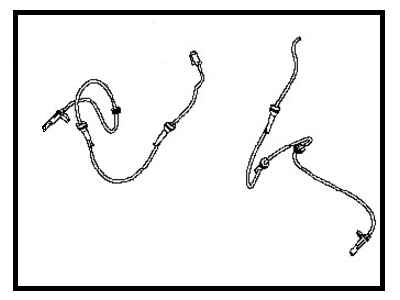 Nissan 47910-3TA1A Sensor Assembly-Anti SKID, Front