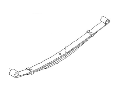 Nissan 55020-30W01 Spring Rear Suspension