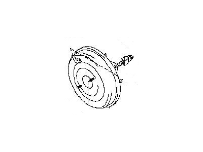 Nissan D7210-1FC1A Master Vacuum Assembly