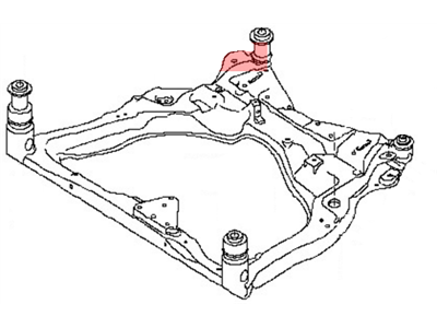 Nissan 54400-3KD2C Member Complete-Front Suspension