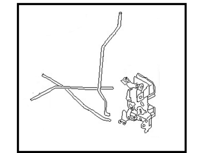 Nissan 200SX Door Lock Actuator - 80501-06F00