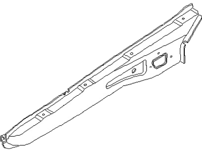 Nissan 64180-F4331 Reinforcement-Hoodledge,RH