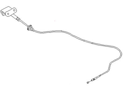 Nissan 65620-82F10 Cable Assembly-Hood Lock