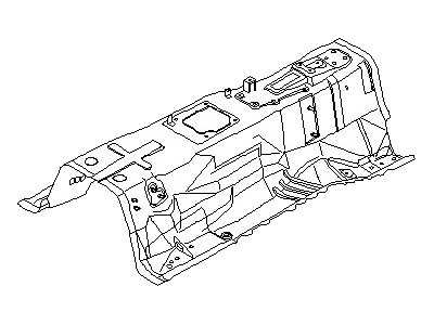 Nissan 74310-CD030 Floor-Front,Center