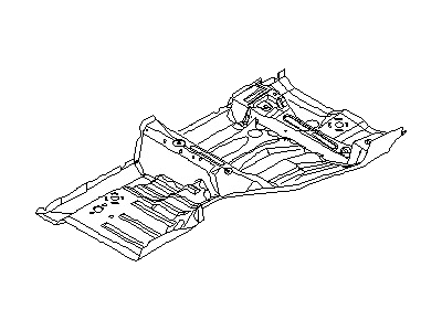 2003 Nissan 350Z Floor Pan - 74320-CD030