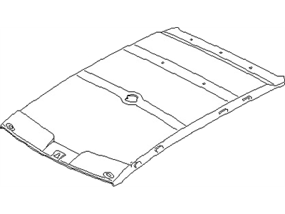 Nissan 73910-01A00 Cloth HDLNG BRN