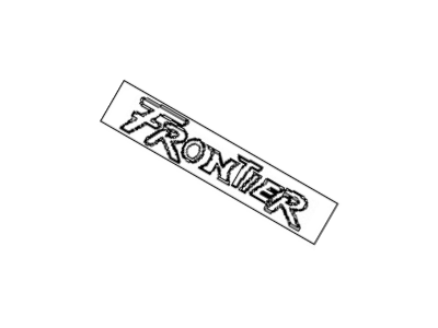 1999 Nissan Frontier Emblem - 93494-3S505