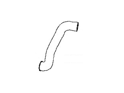 Nissan 21504-EA200 Hose-Radiator,Lower