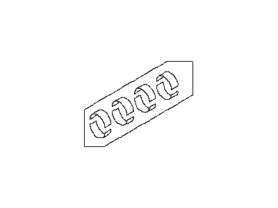 Nissan 12150-ET02A Bearing Set-Connecting Rod