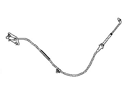 Nissan Titan Shift Cable - 34935-EZ40A