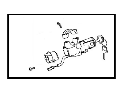 2019 Nissan NV Ignition Lock Assembly - D8700-3LM0A