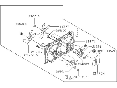 Nissan 21481-8J001