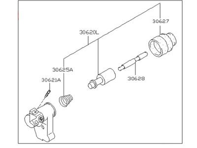 Nissan Sentra Clutch Slave Cylinder - 30620-2J063