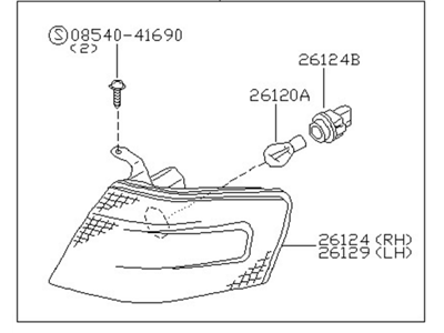 Nissan 26130-09A00