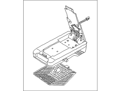 Nissan 26410-80W01 Lamp Assembly-Room