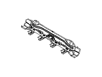 Nissan 75630-CA000 Member-Cross,Rear Seat