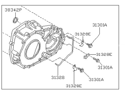 Nissan 31300-80X05 Housing Assy-Converter