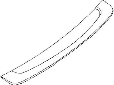 Nissan 96030-5M009 Air Spoiler Assy-Rear