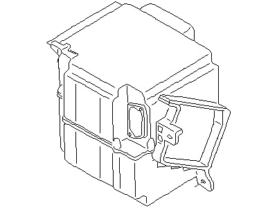 Nissan 27850-1E410 Duct-Heater