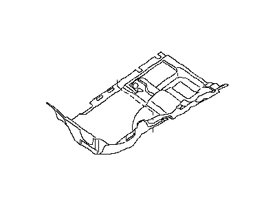 Nissan 74902-ZS02B Carpet Floor